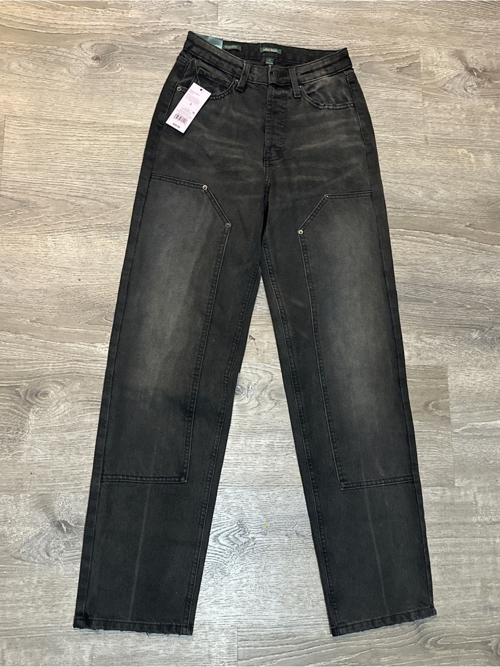 Wild Fable Black Double Knee Carpenter Jeans - Size 2